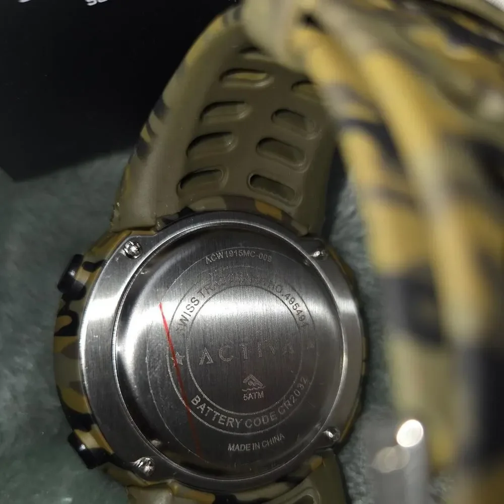 Casio Men's Black and Brown Watch